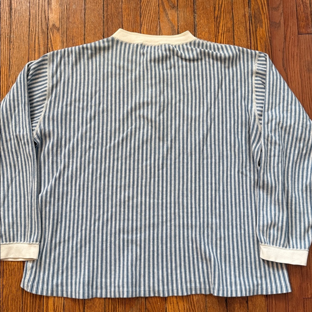 70’s L.L Bean Henley True Vintage Long Sleeve Shirt - Picture 8 of 12